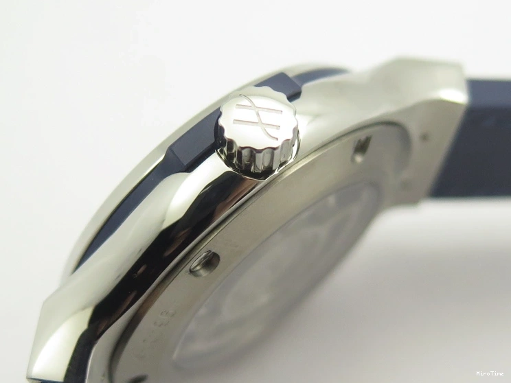 MIROTIME 0301 Big Pilot Top Gun Miramar PVD Plated Titanium on Green Nylon Strap A23J Refined 7398